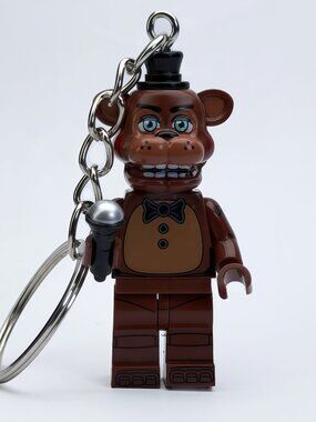FNAF Freddy Horror Minifigure Keychain Custom Collectible Figure